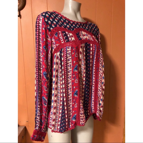 NWT Anthropologie Maeve Gretchen Patchwork Blouse 4 - Picture 6 of 15